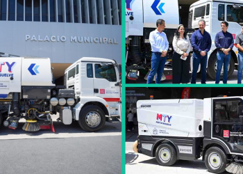 Gobierno de Monterrey “Monterrey Limpio” nuevas barredoras residuos