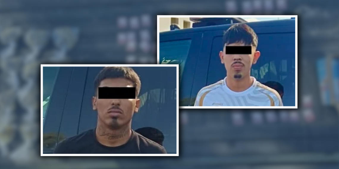 Policía De Monterrey Detiene A Dos Jóvenes Con 109 Envoltorios