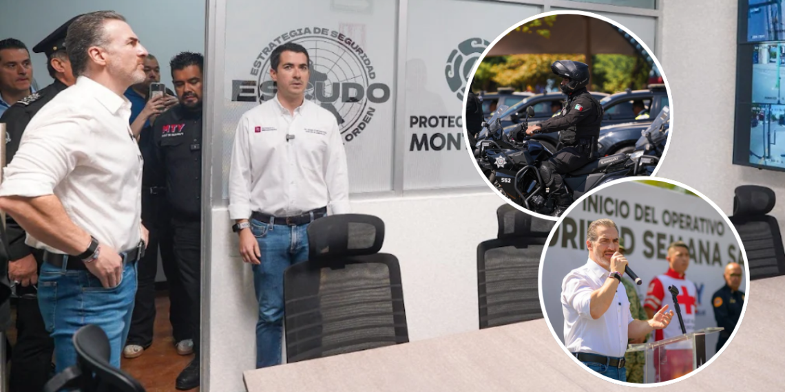 Portada sobre la Presentación del operativo de seguridad y del c2 de Monterrey
