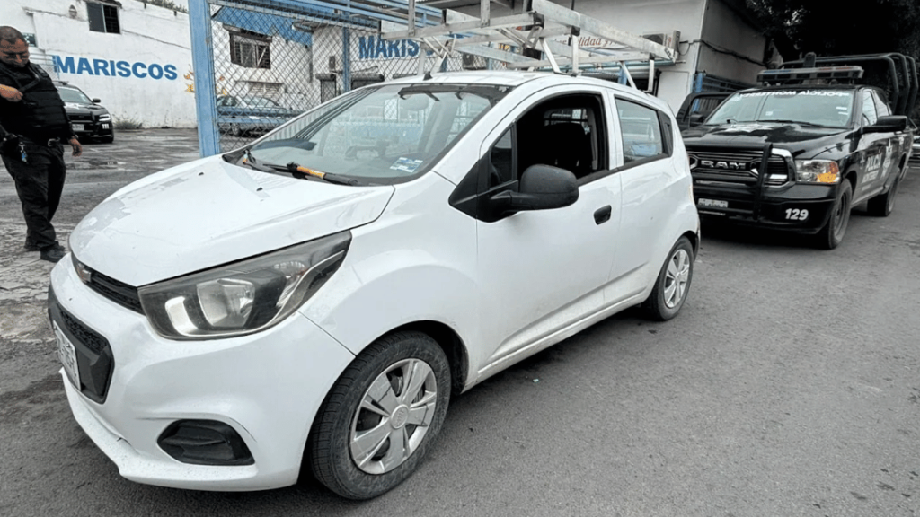 camioneta Chevrolet Beat es detectada mediante el monitoreo de placas en Monterrey