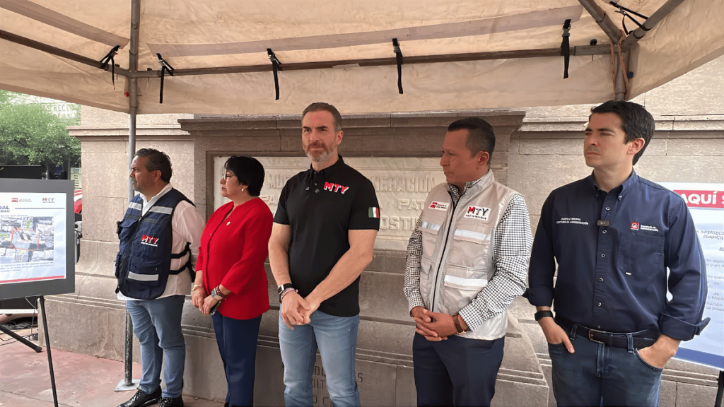 topes protectores en monumentos de Monterrey solucionan el problema de protección del patromonio