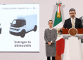 presentación del Auto eléctrico Olinia en México. liderado por Roberto Capuano Tripp