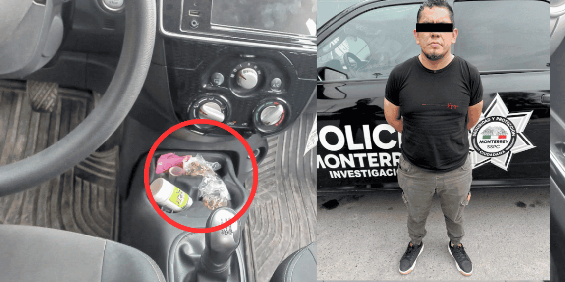 detenido con droga