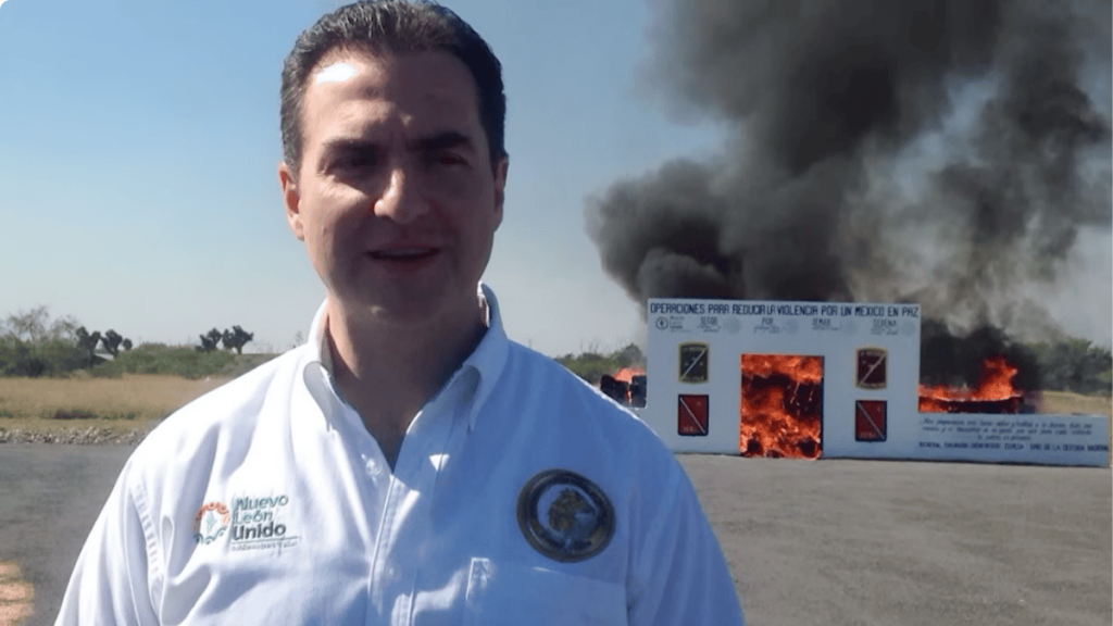 Adrián de la garza habla sobre el pasado combatiendo la delincuencia en Nuevo León en su momento más difícil